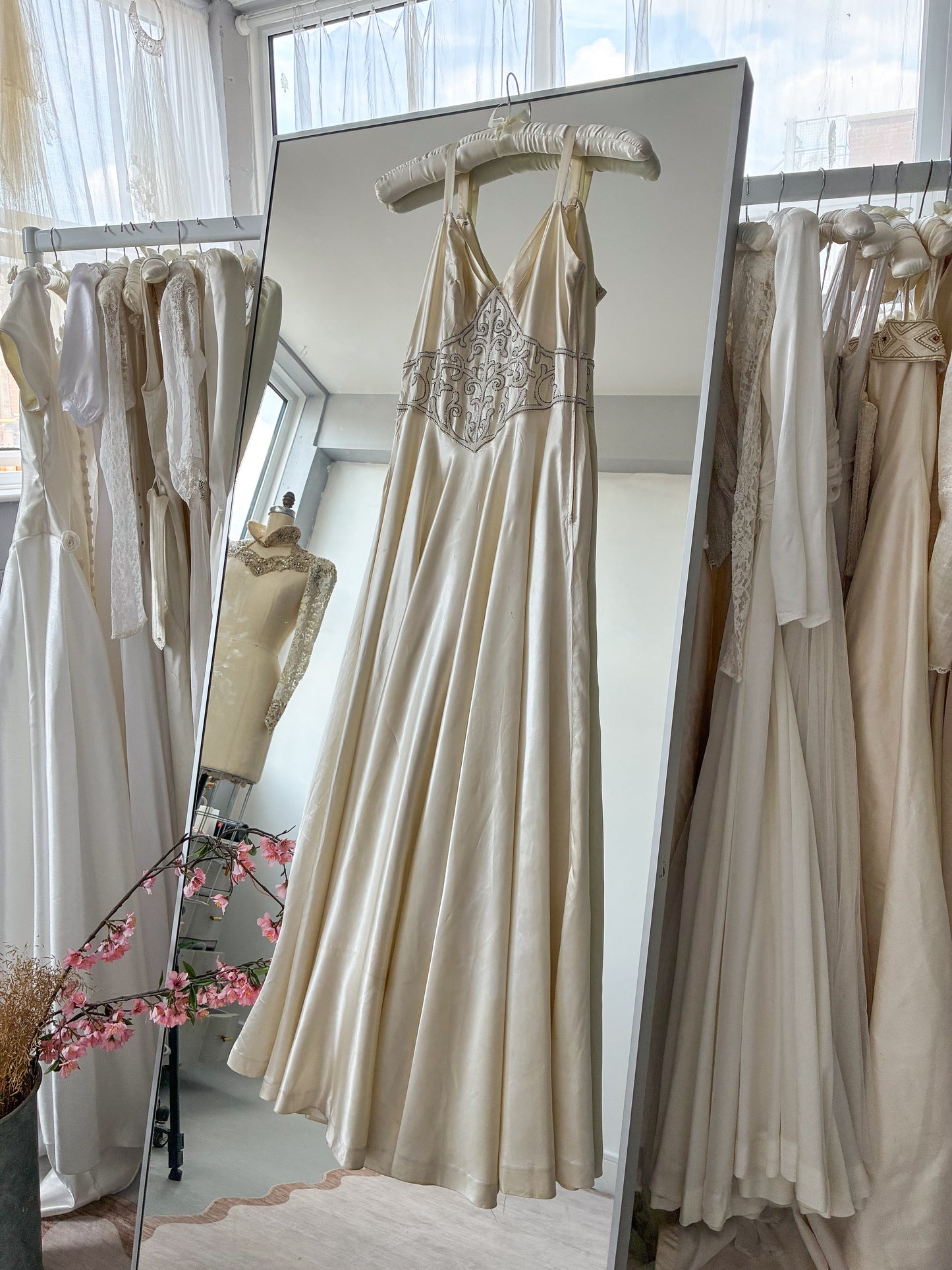 40s Satin Slip Gown