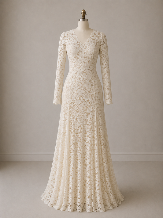 1930s Lace Dress Made To Order
