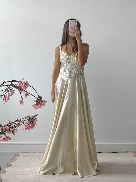 40s Satin Slip Gown
