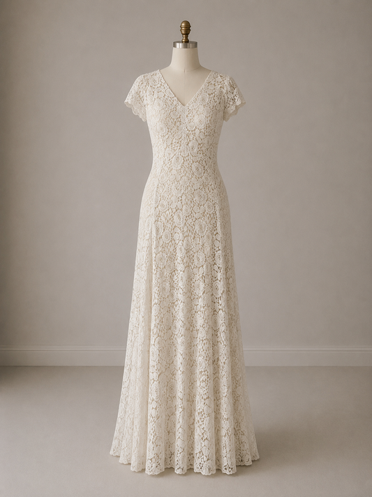 1930s Lace Dress Made To Order