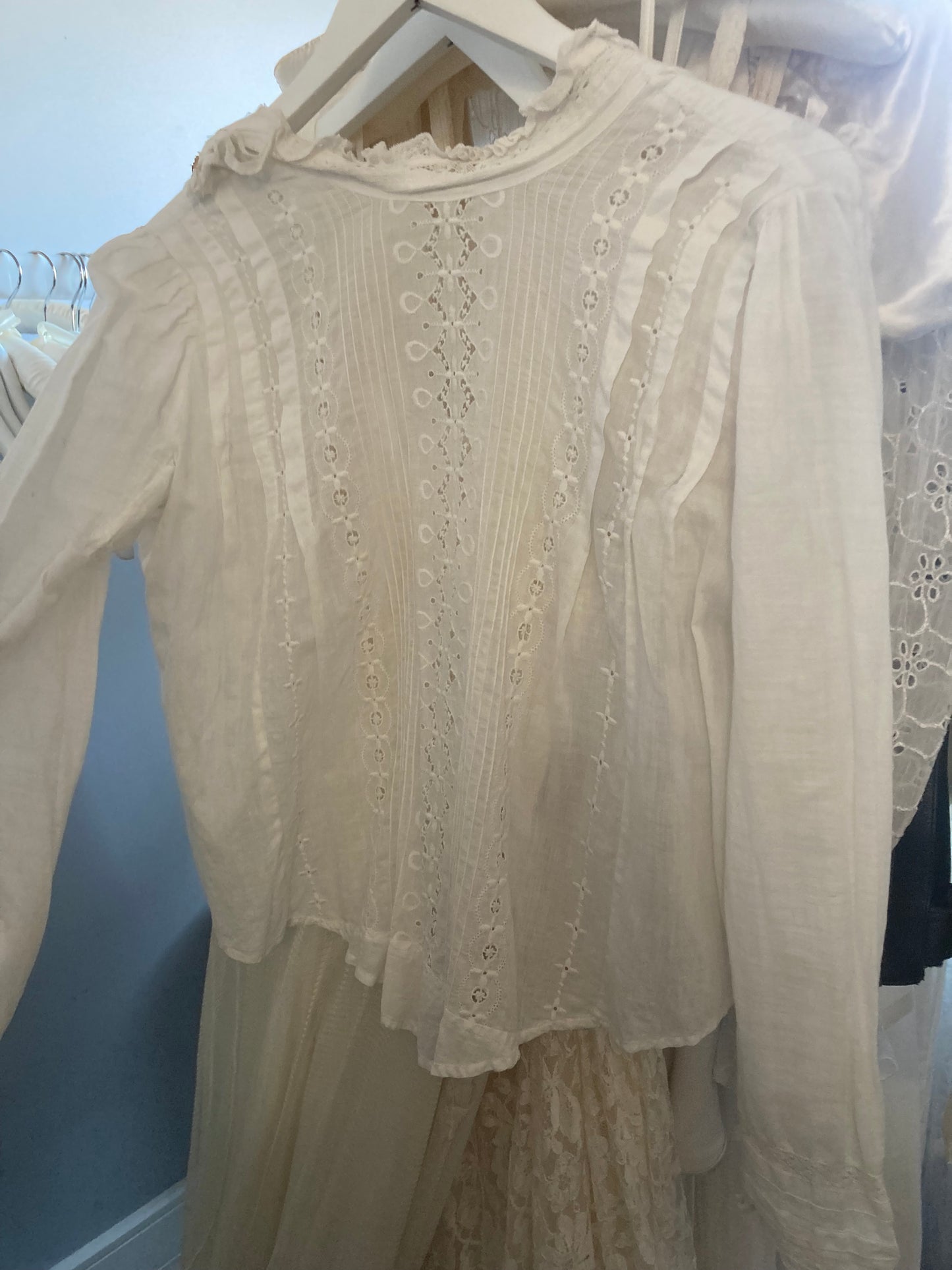 Antique cotton blouse