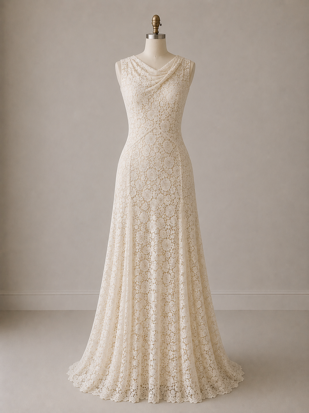 1930s Lace Dress Made To Order