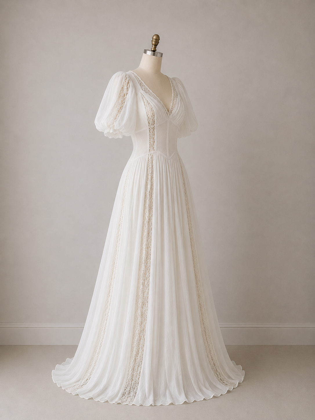 30s Net Tulle Dress Made To Order