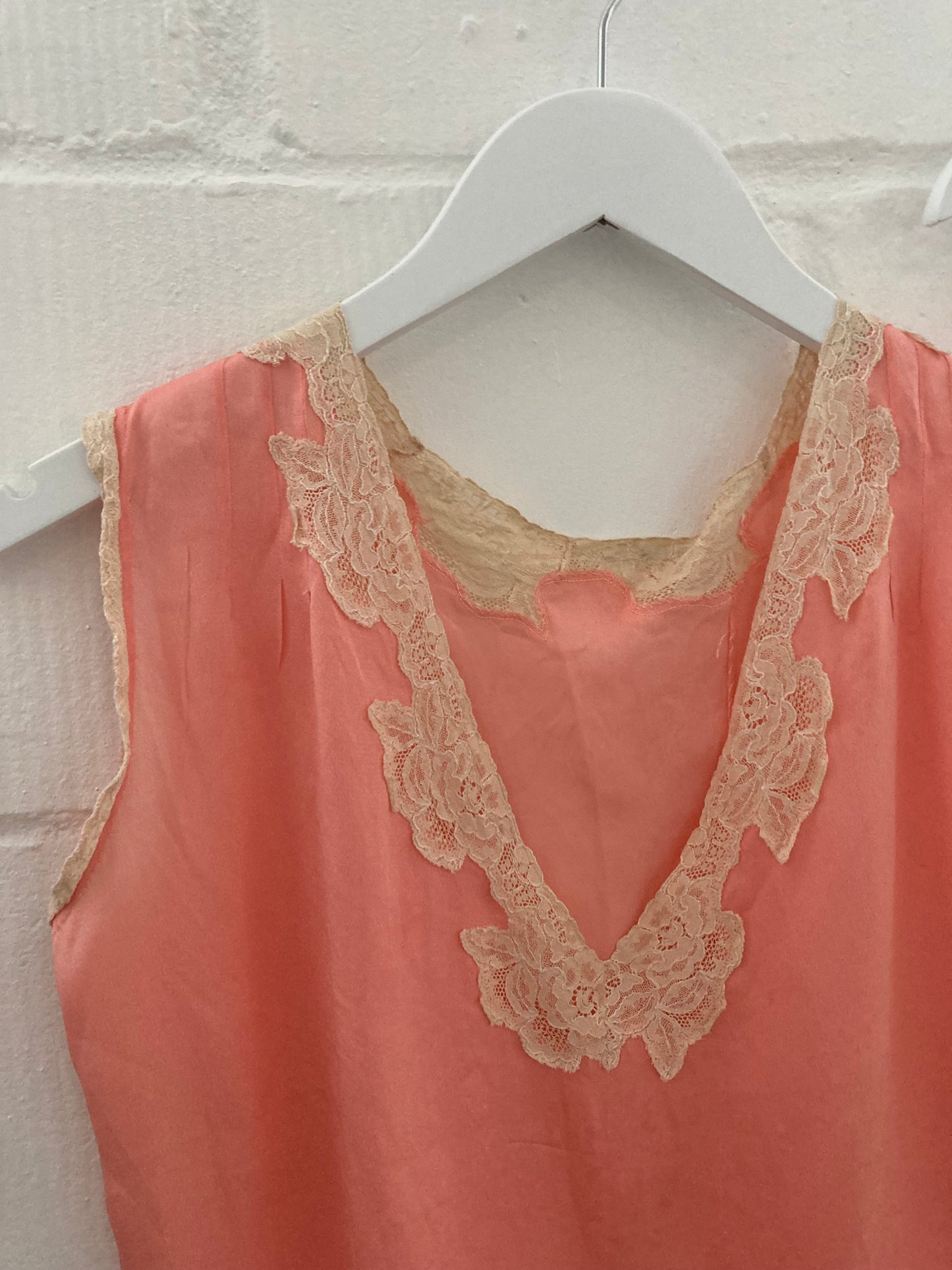 1930s Crepe Silk Loungewear Set in Pink