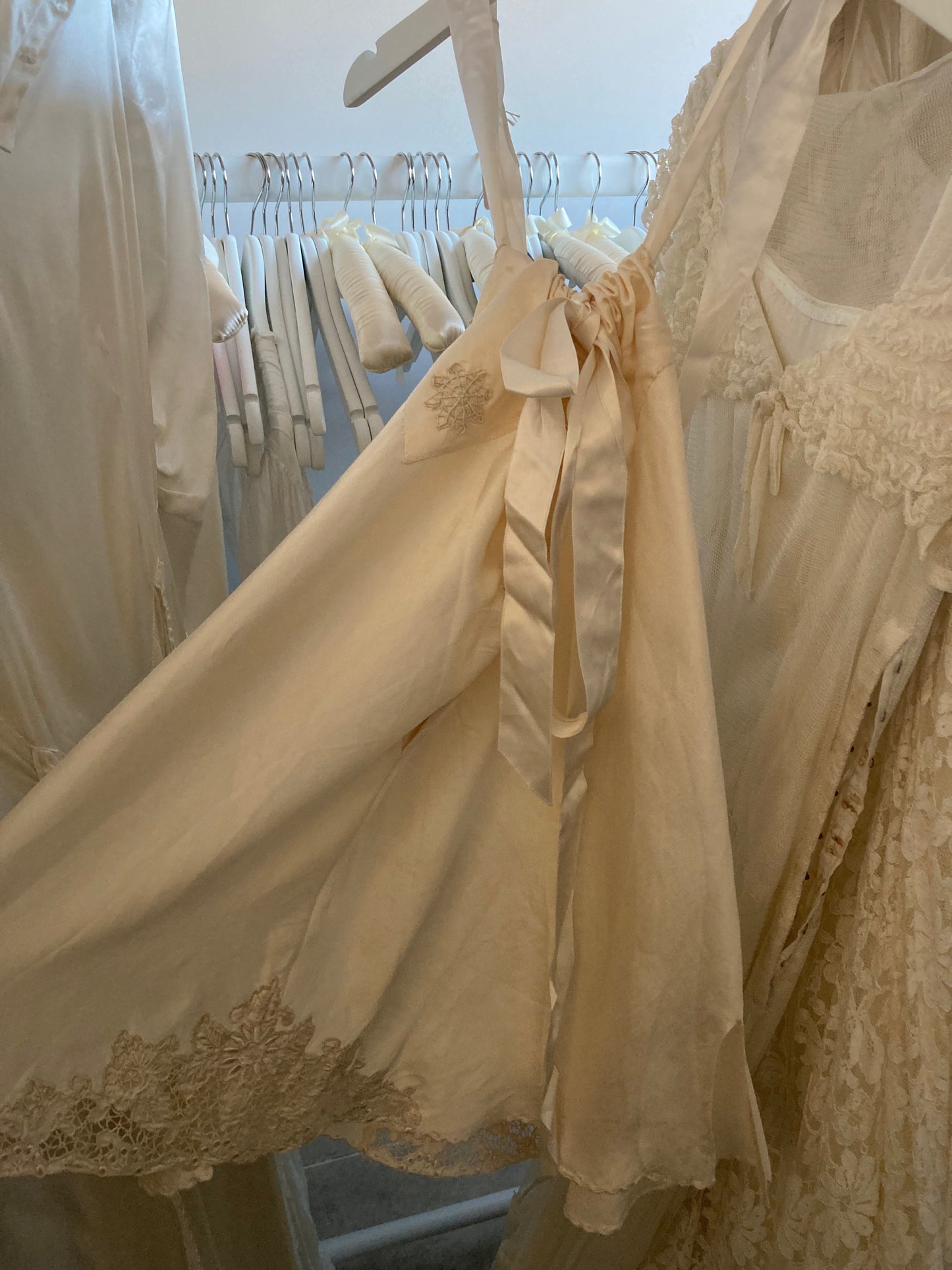 30s silk camisole twisted strap