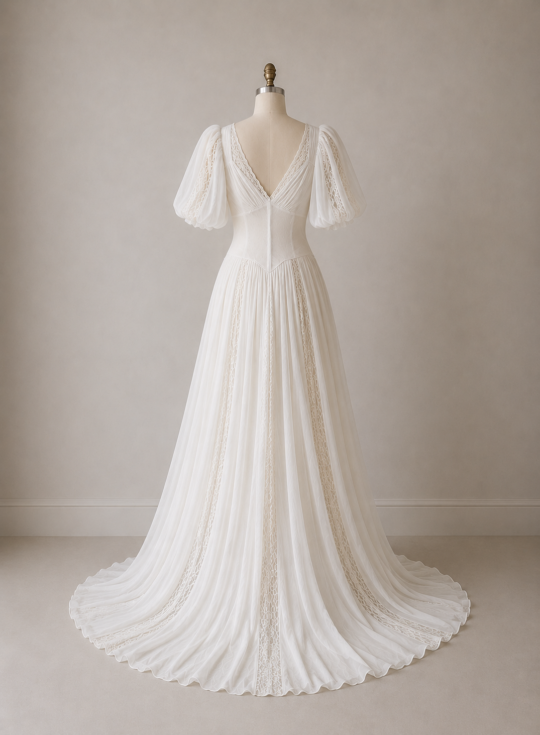 30s Net Tulle Dress Made To Order