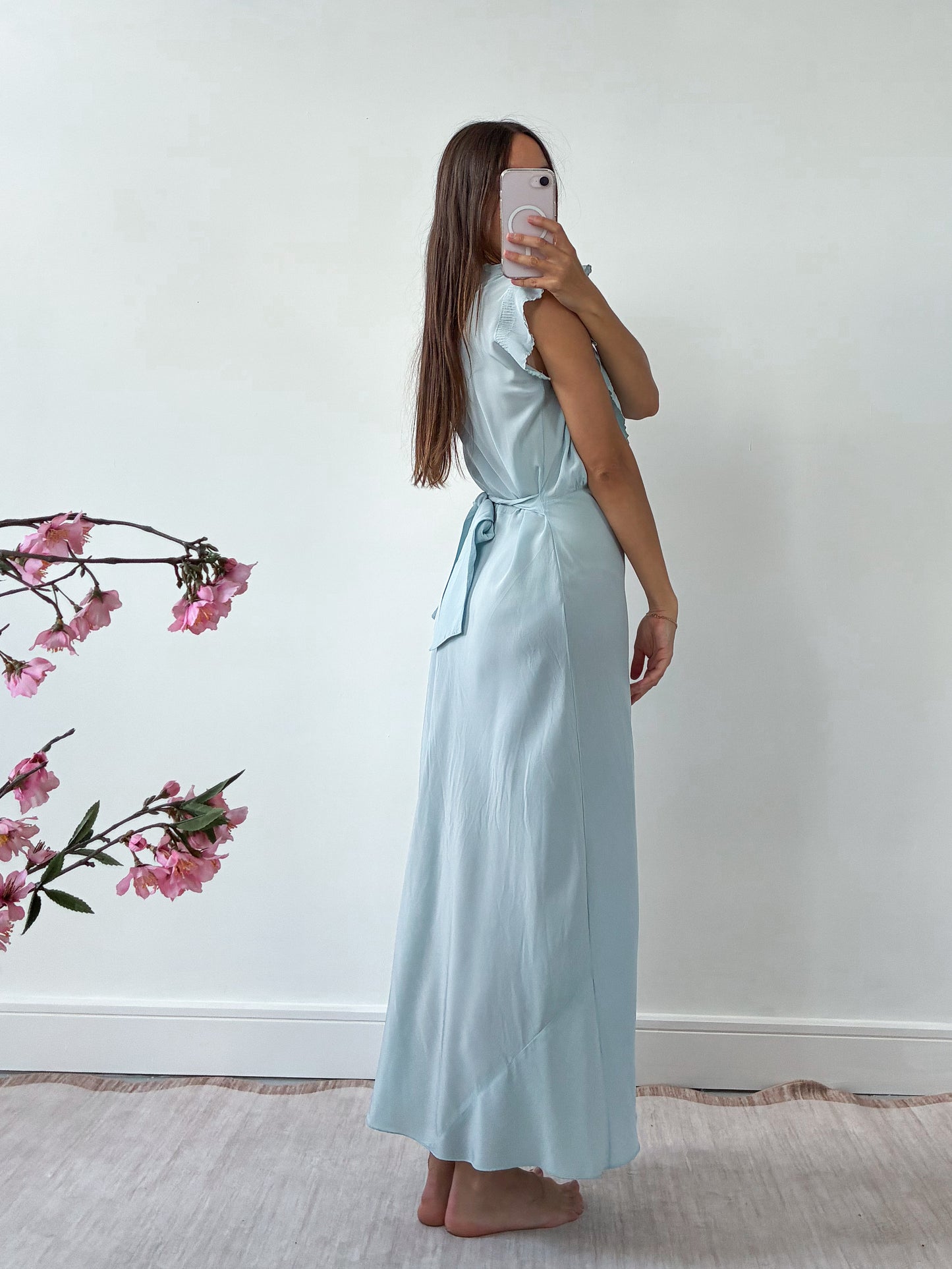 1930s Powder Blue Nightdress