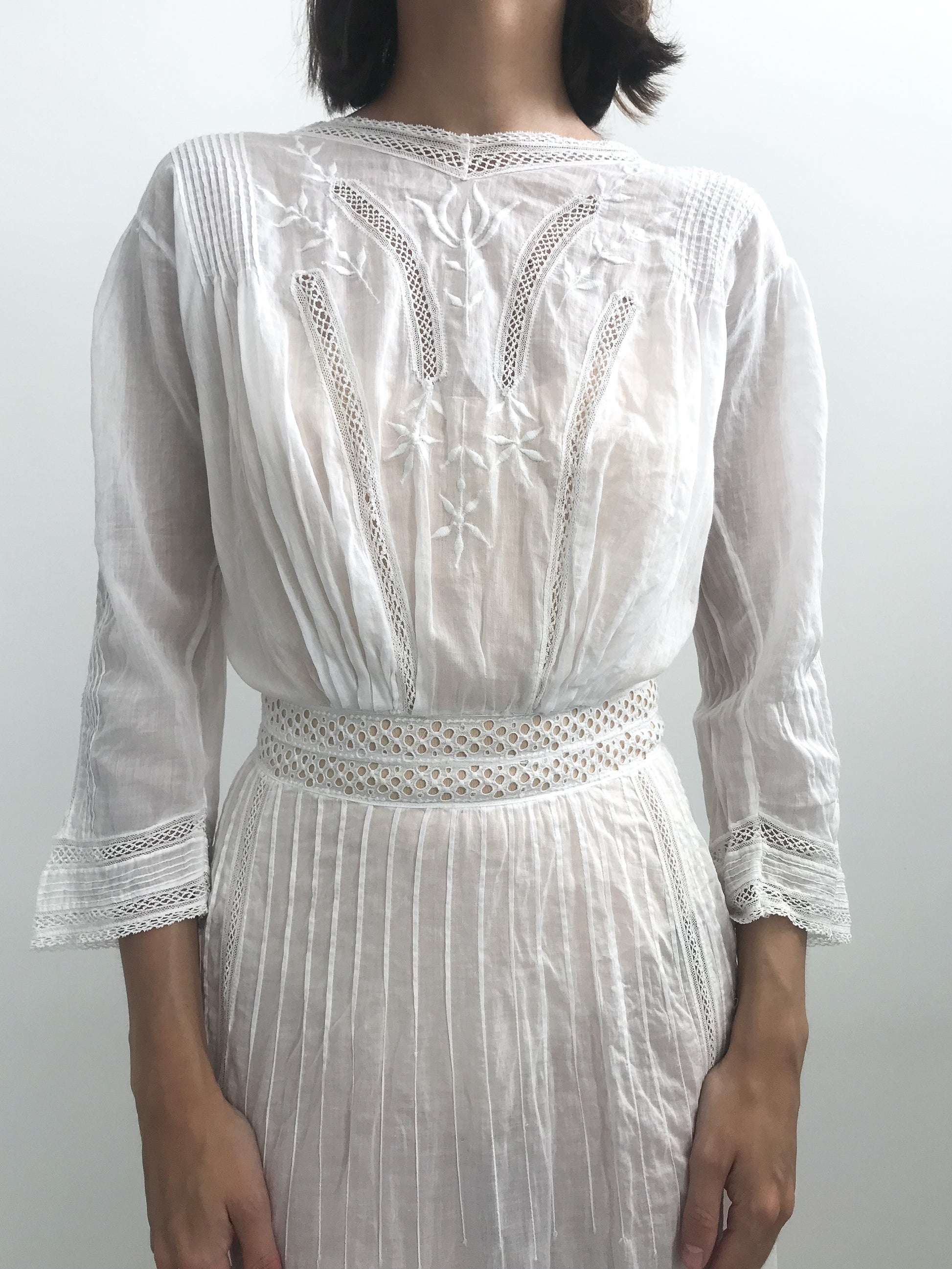 Antique Floral Cotton Lawn Dress – Adored Closet Antique Floral Cotton Lawn Dress – Adored Closet